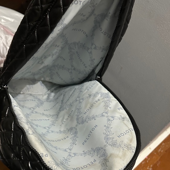 Peloton Quilted Black Backpack - Picture 3 of 3